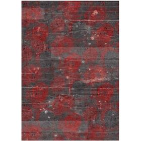 Çam Halı Gloria TD186 Kırmızı Modern Desen Dokuma Saçaklı Kilim