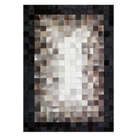 Çam Halı Gloria TD425 Siyah Kahverengi Modern Desen Dokuma Saçaklı Kilim