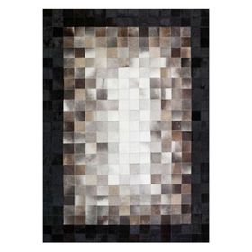 Çam Halı Gloria TD425 Siyah Kahverengi Modern Desen Dokuma Saçaklı Kilim