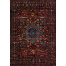 Çam Halı Gloria TD598 Multi Etnik Desen Dokuma Saçaklı Kilim