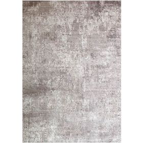 Çam Halı Gloria TD679 Gri Modern Desen Dokuma Saçaklı Kilim