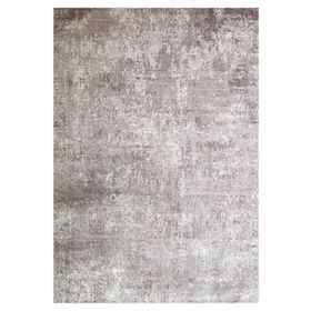 Çam Halı Gloria TD679 Gri Modern Desen Dokuma Saçaklı Kilim
