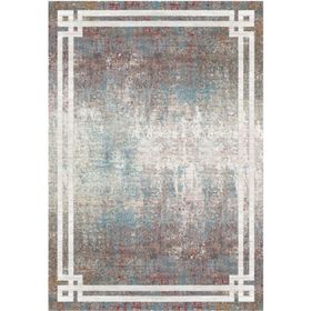 Çam Halı Gloria TD717 Multi Art Deco Modern Desen Dokuma Saçaklı Kilim
