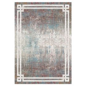 Çam Halı Gloria TD717 Multi Art Deco Modern Desen Dokuma Saçaklı Kilim