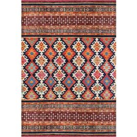 Çam Halı Gloria TD792 Multi Etnik Desen Dokuma Saçaklı Kilim