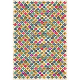 Çam Halı Gloria TD799 Multi Etnik Desen Dokuma Saçaklı Kilim