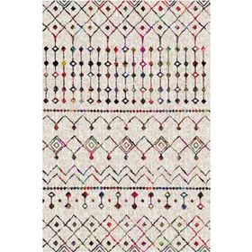 Çam Halı Gloria TD86204 Multi İskandinav Tarzı Dokuma Saçaklı Kilim
