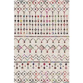 Çam Halı Gloria TD86204 Multi İskandinav Tarzı Dokuma Saçaklı Kilim