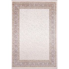 Çam Halı Naturel 1714 Kahverengi 200x290 cm Romans Halı Klasik Desenli Makine Halısı