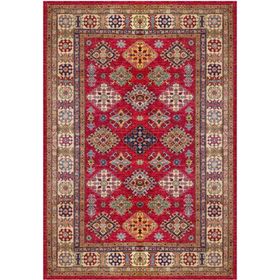 Çam Halı TD734 Gloria Multi Etnik Desen Dokuma Saçaklı Kilim
