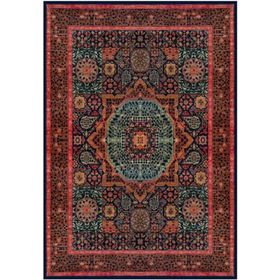 Çam Halı TD736 Gloria Multi Klasik Desen Dokuma Saçaklı Kilim