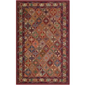 Çam Halı TD739 Gloria Multi Etnik Desen Dokuma Saçaklı Kilim