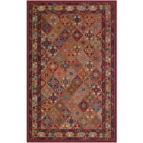 Çam Halı TD739 Gloria Multi Etnik Desen Dokuma Saçaklı Kilim