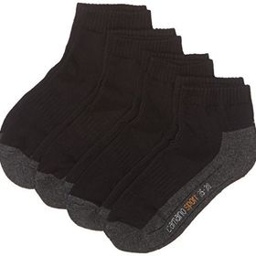 Camano Black 05 4'lü Paket Siyah Erkek Spor Çorabı