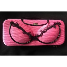 Çamaşır Online Yeni İnci Pembe Sütyen Taşıma Koruma Çantası