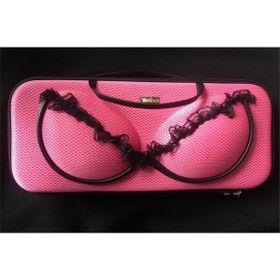 Çamaşır Online Yeni İnci Pembe Sütyen Taşıma Koruma Çantası
