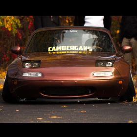 Cambergang Ön Cam Oto Sticker