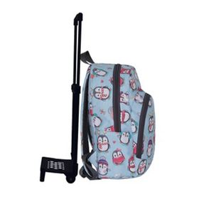 Cambrıdge 411T Polo Club Çekçekli Penguen Desenli Unisex Anaokulu Çantası