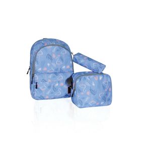 Cambrıdge PLCAN2079 Mavi Polo Club Unisex Üçlü Okul Çanta Seti