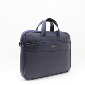 Cambrıdge Plevr50088.004 Lacivert Polo Club Suni Deri Evrak Çantası
