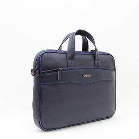 Cambrıdge Plevr50088.004 Lacivert Polo Club Suni Deri Evrak Çantası