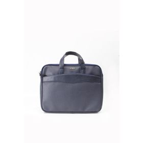 Cambrıdge Plevr50088.004 Lacivert Polo Club Suni Deri Evrak Çantası