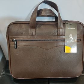 Cambrıdge Plevr50088.007 Kahverengi Polo Club Suni Deri Evrak Çantası