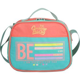 Cambridge Polo Club Be Happy Pudra Unisex Çocuk Beslenme Çantası