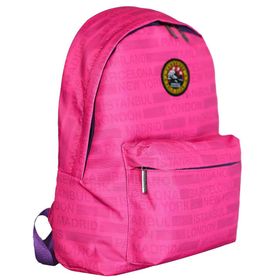 Cambridge Polo Club Cities II Ön Cepli Pembe Unisex Sırt Çantası