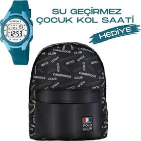 Cambridge Polo Club CPC.4010.C005 Büyük Kapasiteli Çocuk Okul Çantası