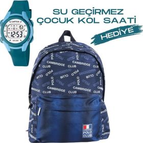 Cambridge Polo Club CPC.4010.C011 Büyük Kapasiteli Çocuk Okul Çantası
