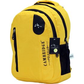 Cambridge Polo Club Plcan1653 Sarı Okul Sırt Çantası