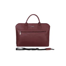 Cambridge Polo Club PLEVR50075 Bordo Suni Deri Evrak Çantası