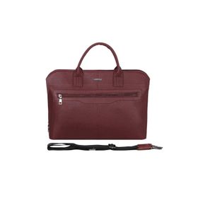 Cambridge Polo Club PLEVR50075 Bordo Suni Deri Evrak Çantası