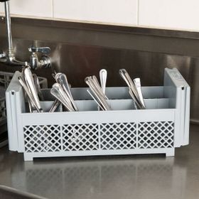 Cambro Camrack 12 cm 8 Bölmeli Çatal Kaşık Bıçak Basketi
