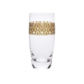 Camhare 12618 Sarma Kaftan Altın 6'lı Limonata Bardağı