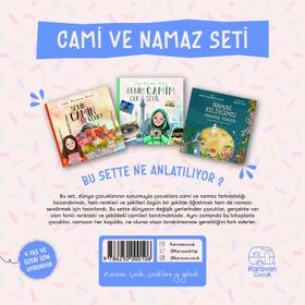 Camilerimiz ve Namaz Seti 3 Kitap Karavan Çocuk Yayınları
