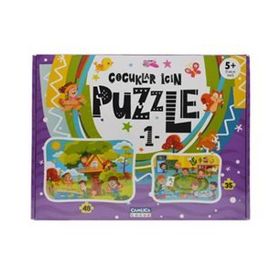 Çamlıca Çocuk +5 Yaş Çocuklar İçin 1 Puzzle