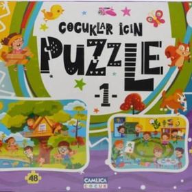 Çamlıca Çocuk +5 Yaş Çocuklar İçin 1 Puzzle