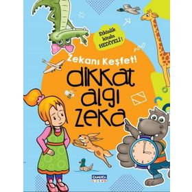 Çamlıca Çocuk Yayınları Zekanı Keşfet - Dikkat Algı Zeka