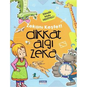 Çamlıca Çocuk Yayınları Zekanı Keşfet - Dikkat Algı Zeka