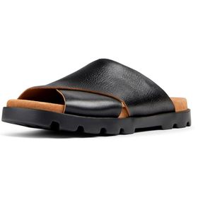 Camper K100775 Siyah Brutus Sandal X-Strap Erkek Sandalet