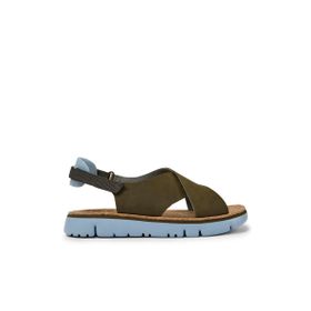 Camper K200157 Siyah Kadın Oruga Sandal Ayakkabı