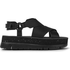 Camper K201399-001 Oruga Siyah Kadın Sandalet