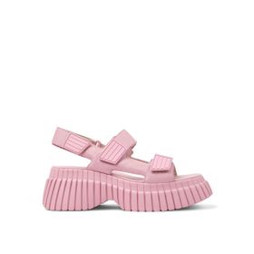 Camper K201511-006 Pembe Deri Kadın Sandalet