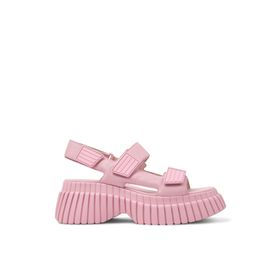 Camper K201511-006 Pembe Deri Kadın Sandalet