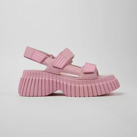 Camper K201511-006 Pembe Deri Kadın Sandalet