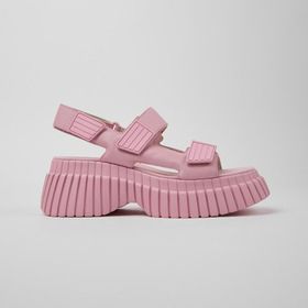 Camper K201511-006 Pembe Deri Kadın Sandalet