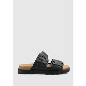 Camper K201792-001 Brutus Sandal Siyah Kadın Sandalet