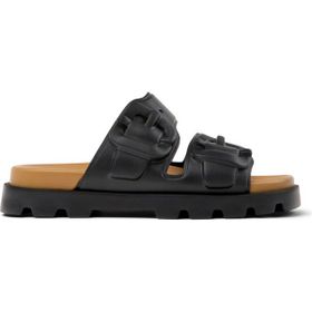 Camper K201792-001 Brutus Sandal Siyah Kadın Sandalet